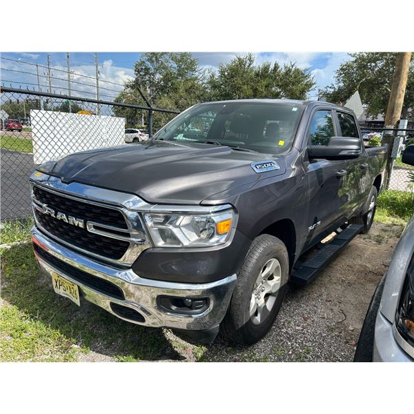 2023 Dodge Ram Big Horn 4X4 Crew Cab Short Bed Pick Up