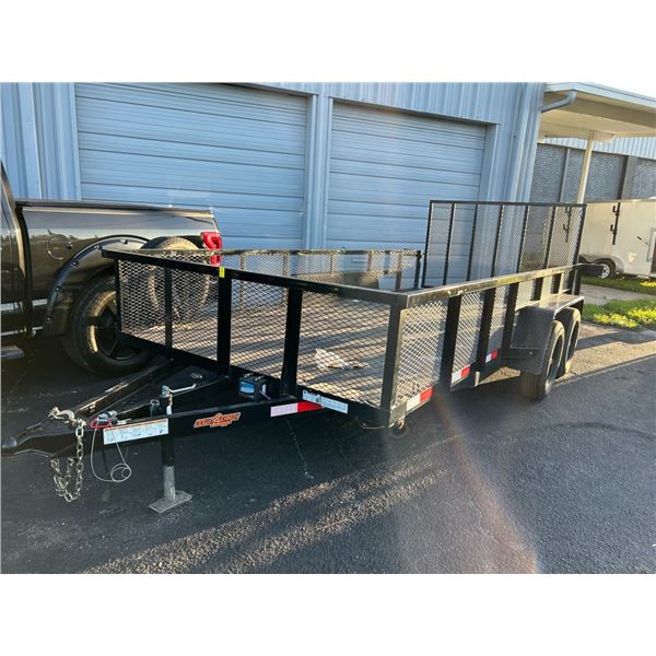 2025 Down  2  Earth  T/A,  17' UT Trlr w/Ramp, 7K GVWR, Nice Condition