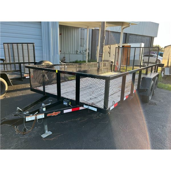 2025 Down  2  Earth  T/A  17' UT w/Ramp, 7K  GVWR, Nice Condition