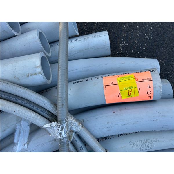 Schedule 80 PVC Conduit Elbows, Flex Conduit, Skid Loader Tracks