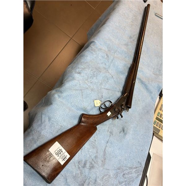 WH Hamilton Twist Belgium Double Barrel Shotgun