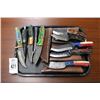 Image 1 : 8-Custom Knife w/Sheath - 8 X $