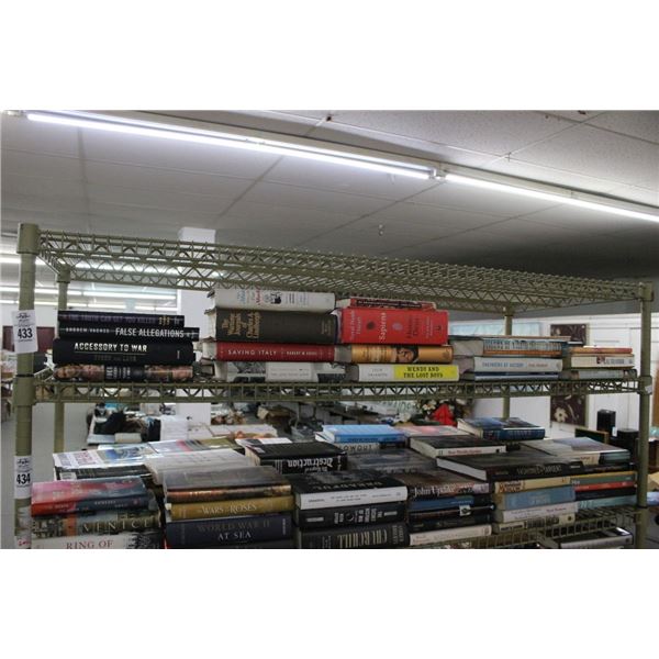 Asst. Books On Shelf