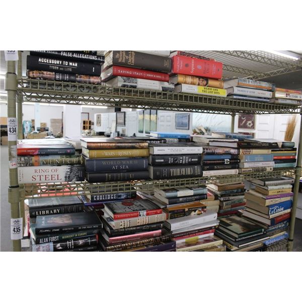 Asst. Books On Shelf