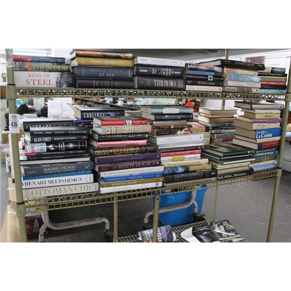 Asst. Books On Shelf