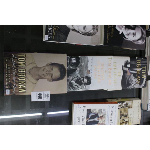 Barack Autographed Books - 3