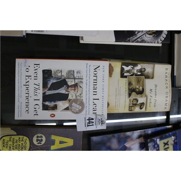 Barack Obama/Norman Lear Autographed Books - 2