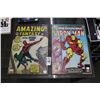 Image 1 : Spiderman/Ironman Vintage Comic Book Style Wall Art - 2