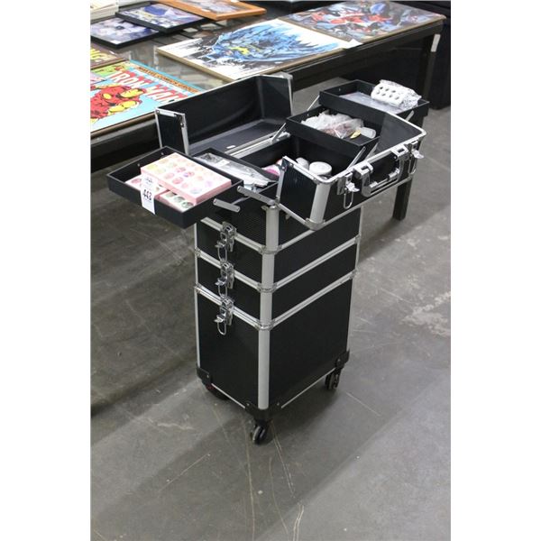 Craft Cart w/Asst. Craft Items