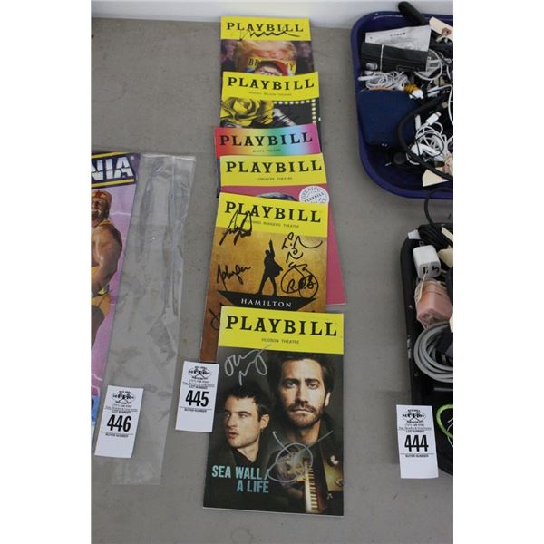 Autographed Playbills - 6