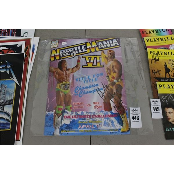 Hulk Hogan Autographed Promotion - 6