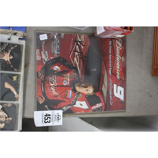 Kasne Cane Autographed Budweiser Photo