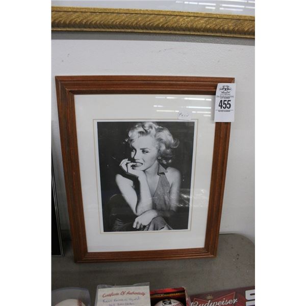 Marilyn Monroe Photo - Framed