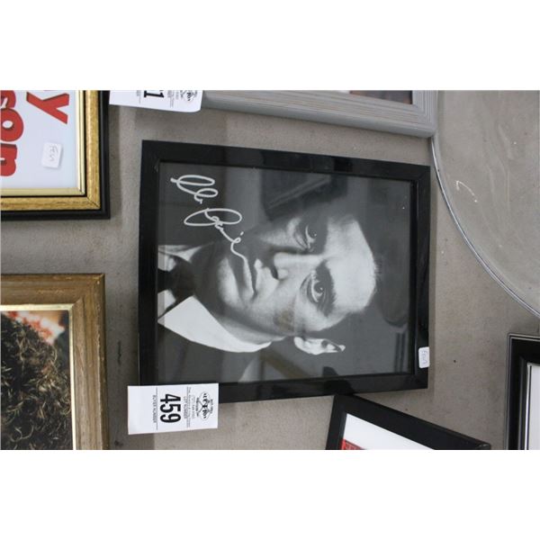 Al Pacino Autographed Framed Photo