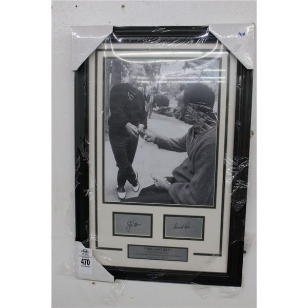 Arnold Palmer Jack Nichols Autographed Framed Photo - The Lost Bet