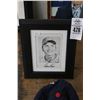 Image 1 : Johnny Bench Autographed Framed Photo