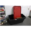 Image 1 : Large Lidded Storage Totes - 3