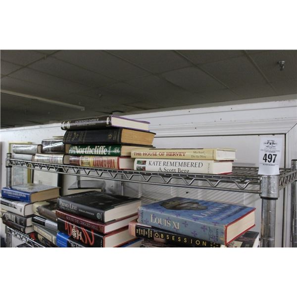 Asst. Books On Shelf