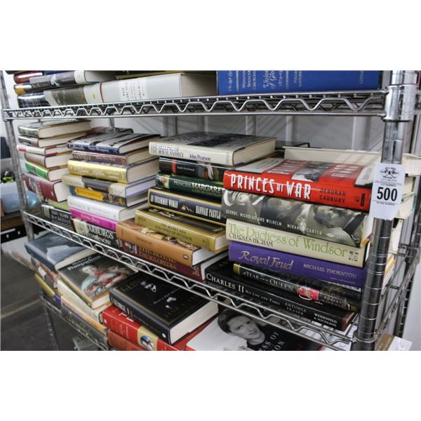 Asst. Books On Shelf