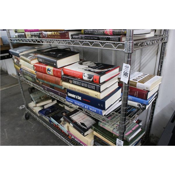 Asst. Books On Shelf