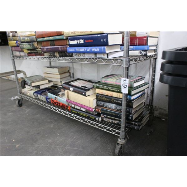 Asst. Books On Shelf
