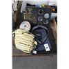 Image 1 : Baseball Glove, Musical Instrument, Headphones, Collector Coin Plaque, Laptop Binder