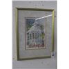 Image 1 : Cupola Porch Watercolor Wall Art - 15"  X  20"
