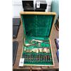 Image 1 : Brass w/Wood Handle Utensils w/Box