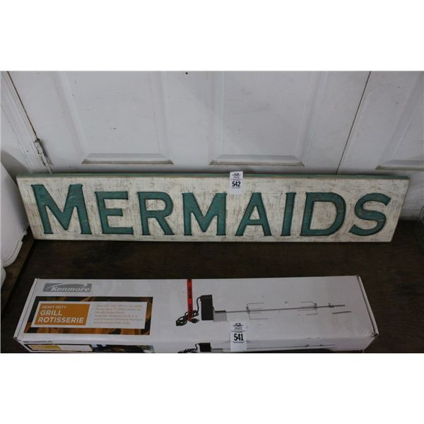 Mermaids Wall Sign 40"