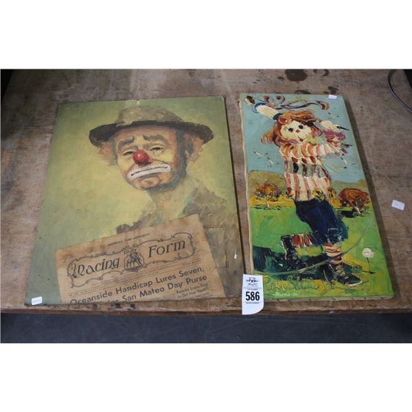 Clown Wall Art - 2
