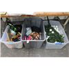 Image 1 : Bins 2 w/Asst. Home Goods, Décor