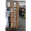 Image 2 : Photo Frame 3 Panel Privacy Screen