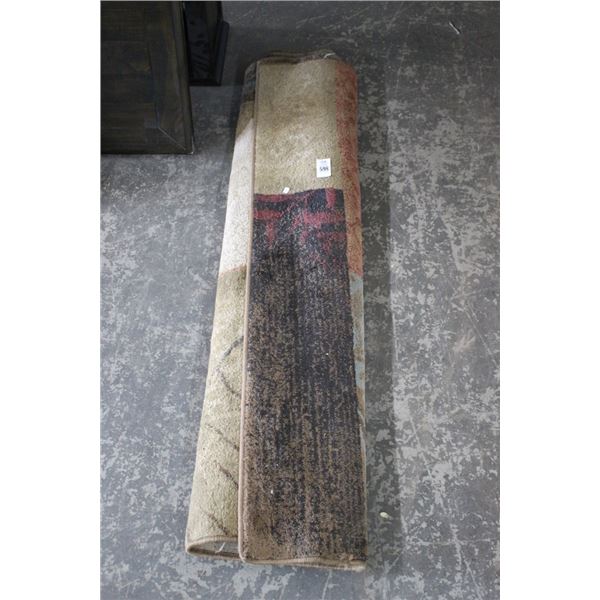 Earthtone Approx.  5'  X  7'  Area Rug