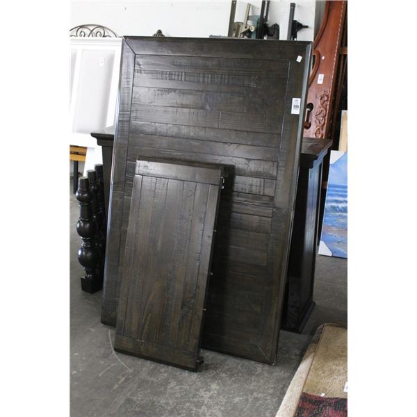 Mocha Dining Table - Nds Assembly, 3 Tier Shelf