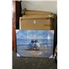Image 1 : New  30"  X  40"  Unframed Sea Scape Wall Art - ALL