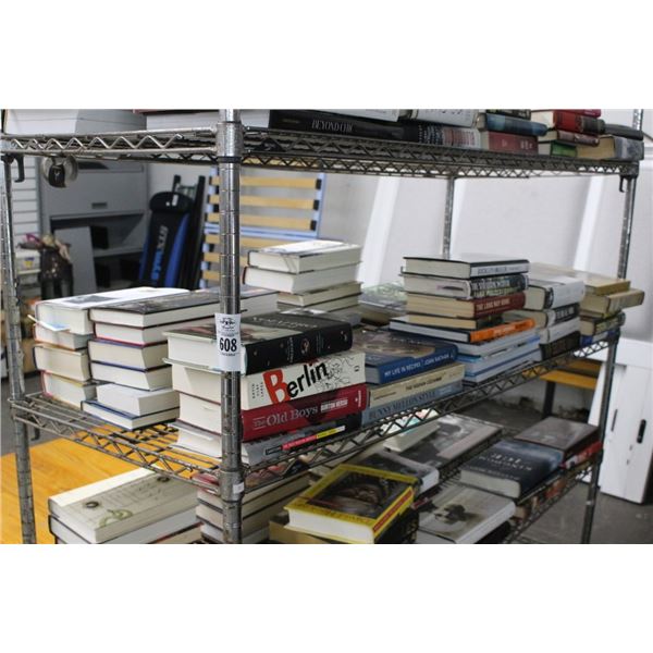 Asst. Books On Shelf
