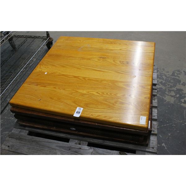 Solid Wood Table Tops - 5
