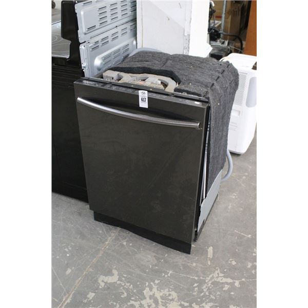 Samsung Black Stainless Dishwasher - 3 Racks, Clean