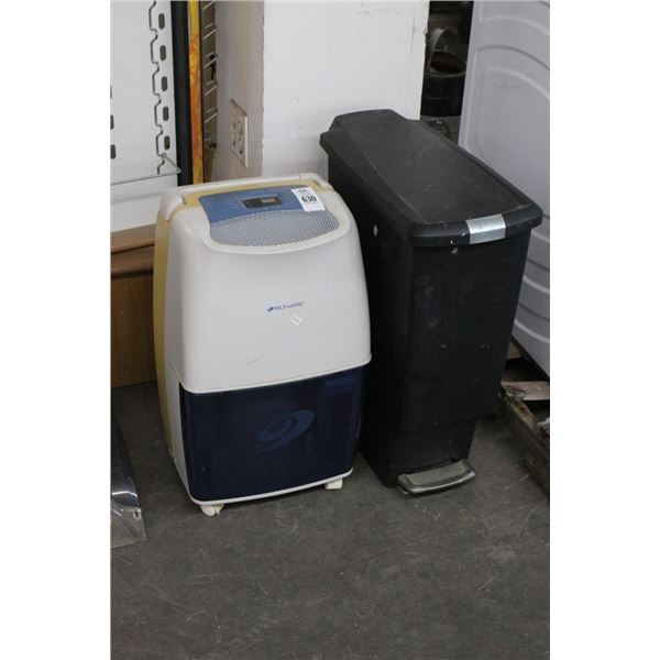 Binaire Air Purifier, Foot Op Waste Can