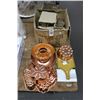 Image 1 : Votive Candles, Copper Bake Molds, Other