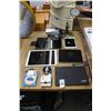 Image 1 : Laptop Computer, Tablets, Desk Lamp, Camcorder, Camera, Nest Control