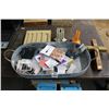 Image 1 : Bucket Style Tray, Teapot, Makeup Accessories, Organizers