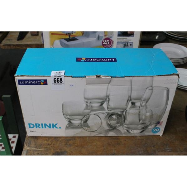 Luminart Glassware