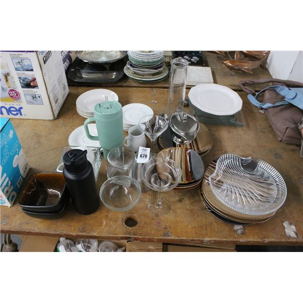 Asst. Dishes