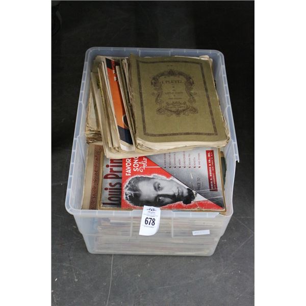 Vintage Music Books
