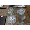 Image 3 : Asst. Glassware, Bud Vases, Decanter