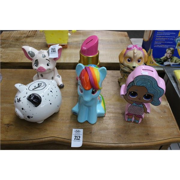 My Little Pony/Other Piggy Banks - 6