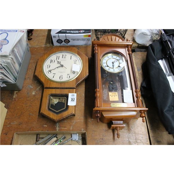 Ingraham/Other Pendulum Wall Clocks - 2
