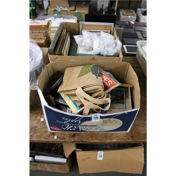 Photo Frames, Wall Art, Gift Ties - 2 Boxes