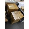 Image 2 : Natural Distressed End Table Cabinets - Pair - NEW